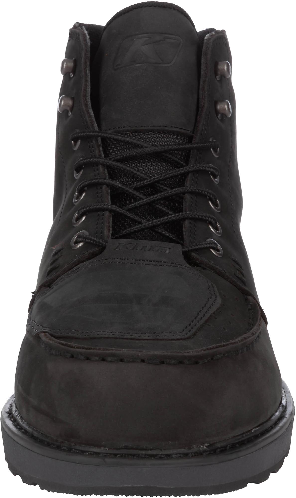 Klim Blak Jak 2026 Bottes de moto en cuir perforé noir 7 Figure 4