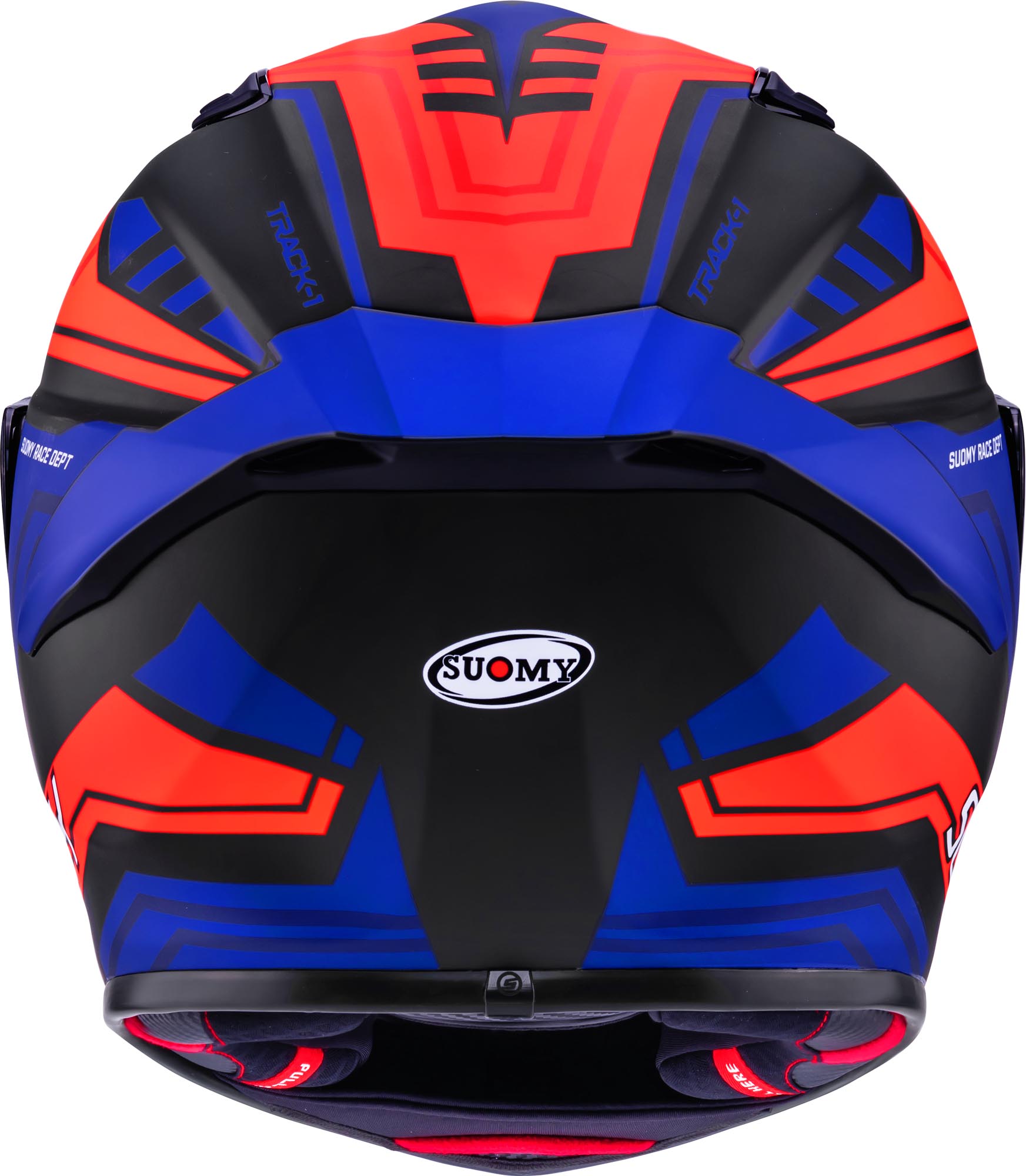 Suomy Track-1 Framework Helm schwarz/rot/blau S (55/56) Abbildung 4
