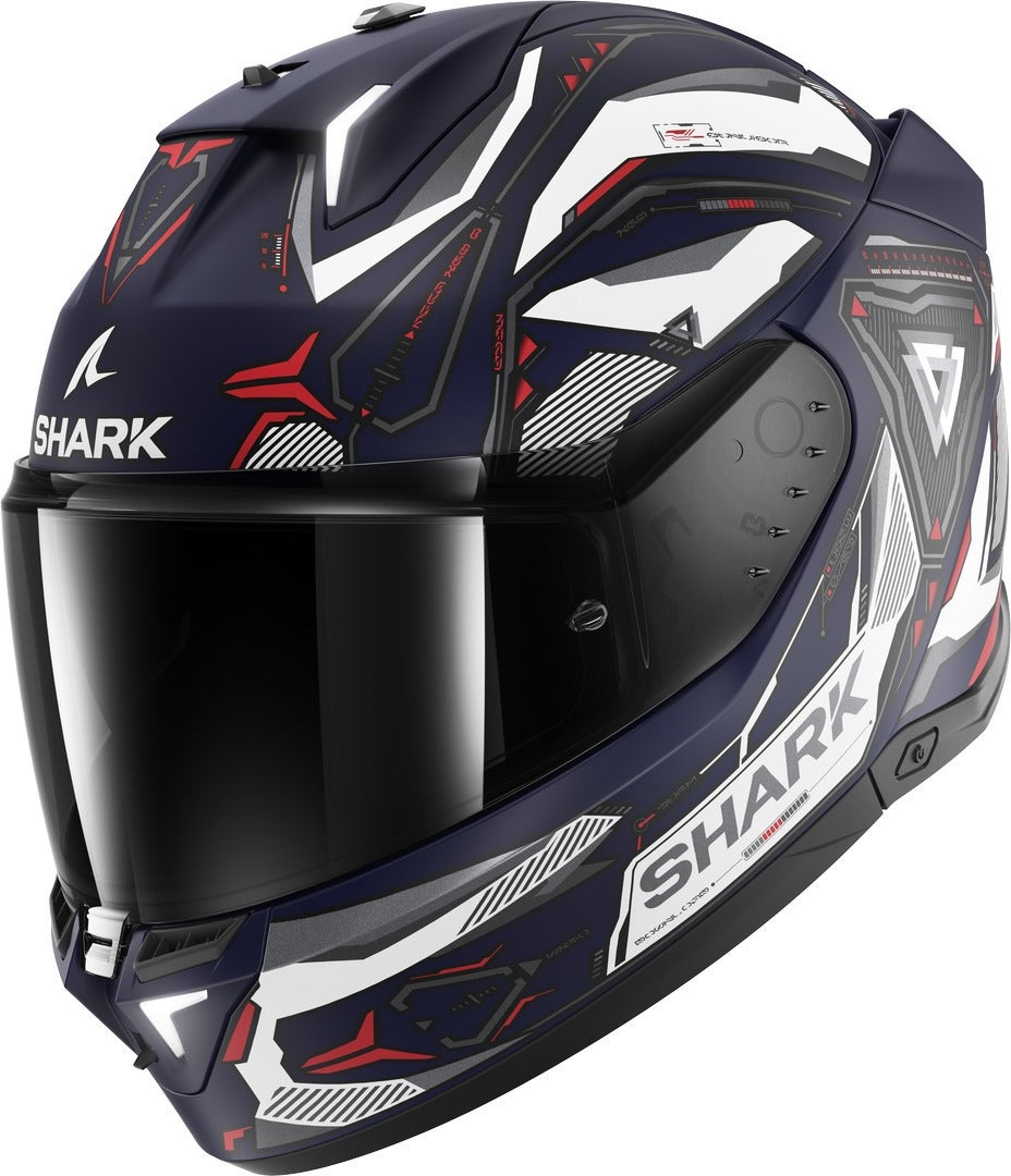 Shark Skwal i3 Linik Helmet blue matt/red M (57/58) Figure 4