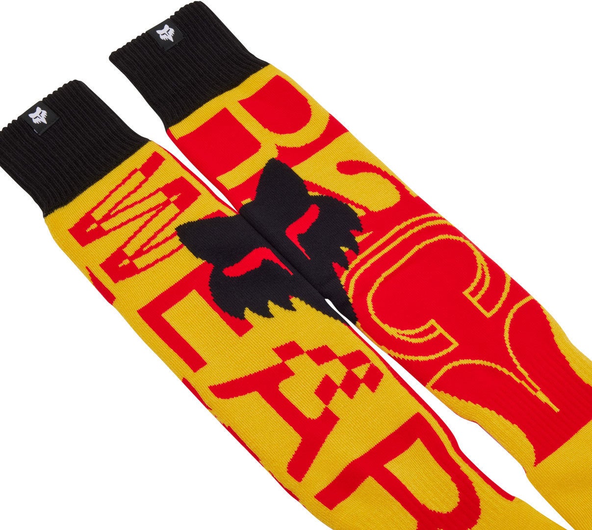 FOX 180 Seventy4 Meias de motocross amarelo S Figura 2