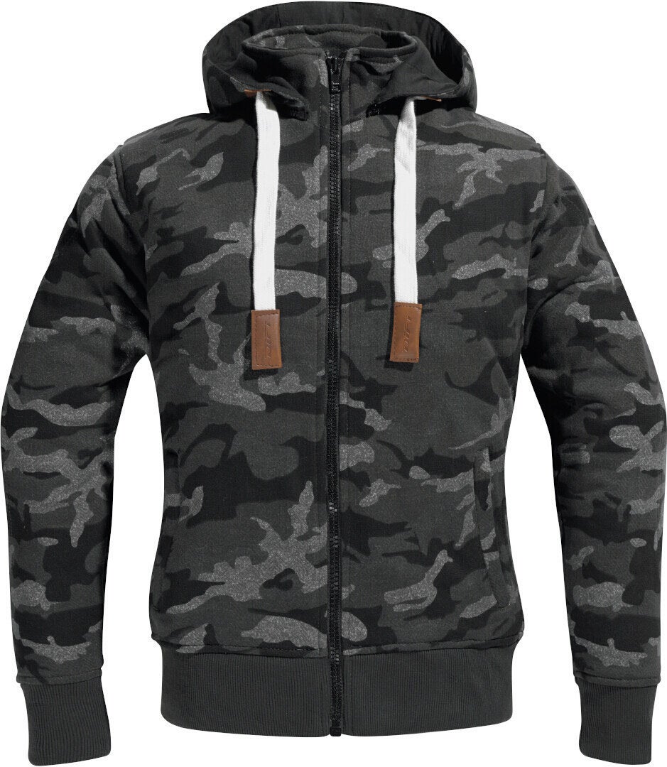 DIFI Downtown Camo レディースオートバイジップパーカー 48 図1