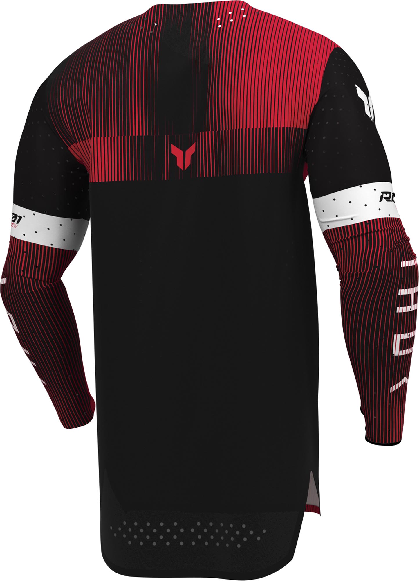 Thor Sportmode Vanish Maillot Motocross noir/rouge 2XL Figure 3
