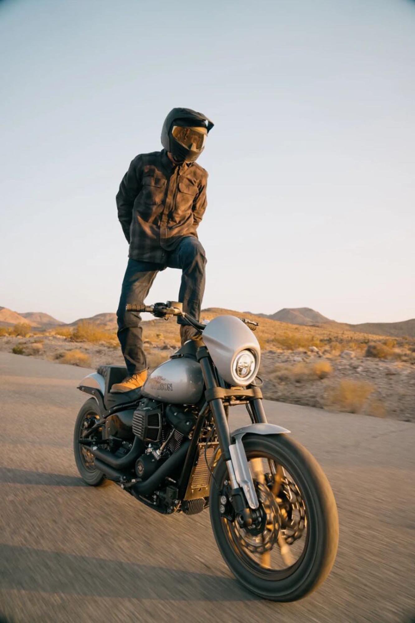 Icon Fallblock Motocyklová košile Černá/šedá 2XL Obrázek 3