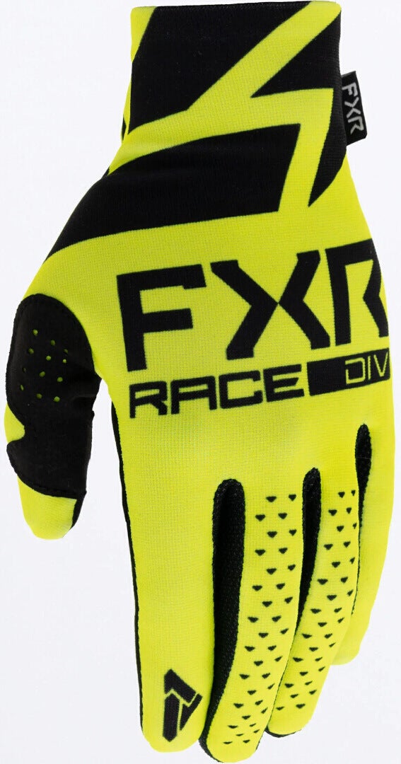 FXR Pro-Fit Lite Motocross Gloves yellow/black L Figure 1