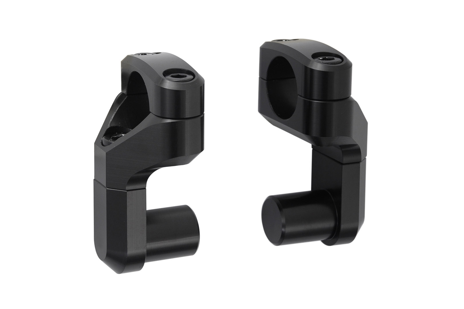 SW-Motech Vario spate pentru ghidon Ø 22 mm - Variabil sus/spate. Negru. Figura 1