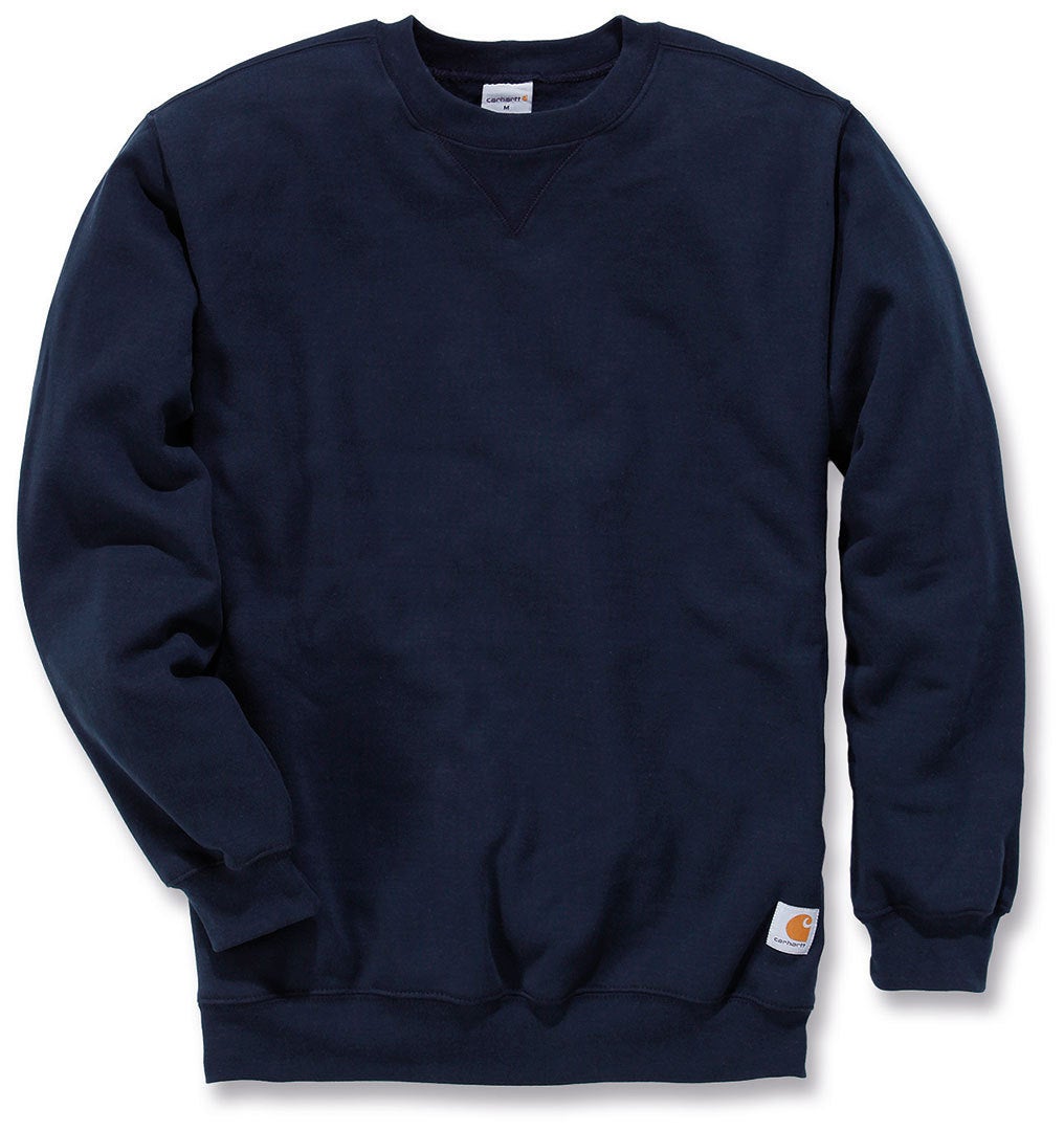 Carhartt Midweight Crewneck Sweatshirt dark blue XL Figure 1