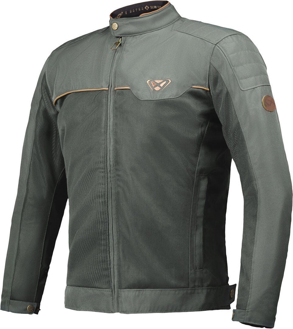 Ixon Cornet Motorcycle Textile Jacket green XXL Figure 1