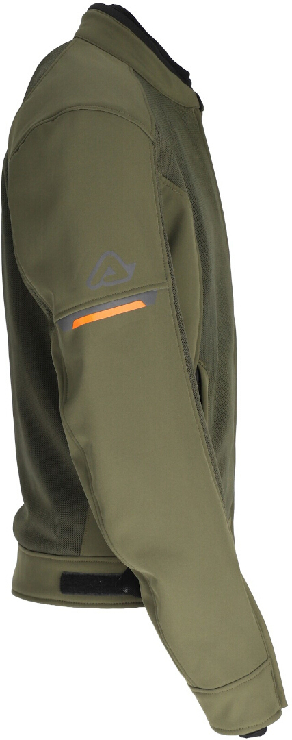 Acerbis Gordon veste textile de moto imperméable Vert/Orange 3XL Figure 4