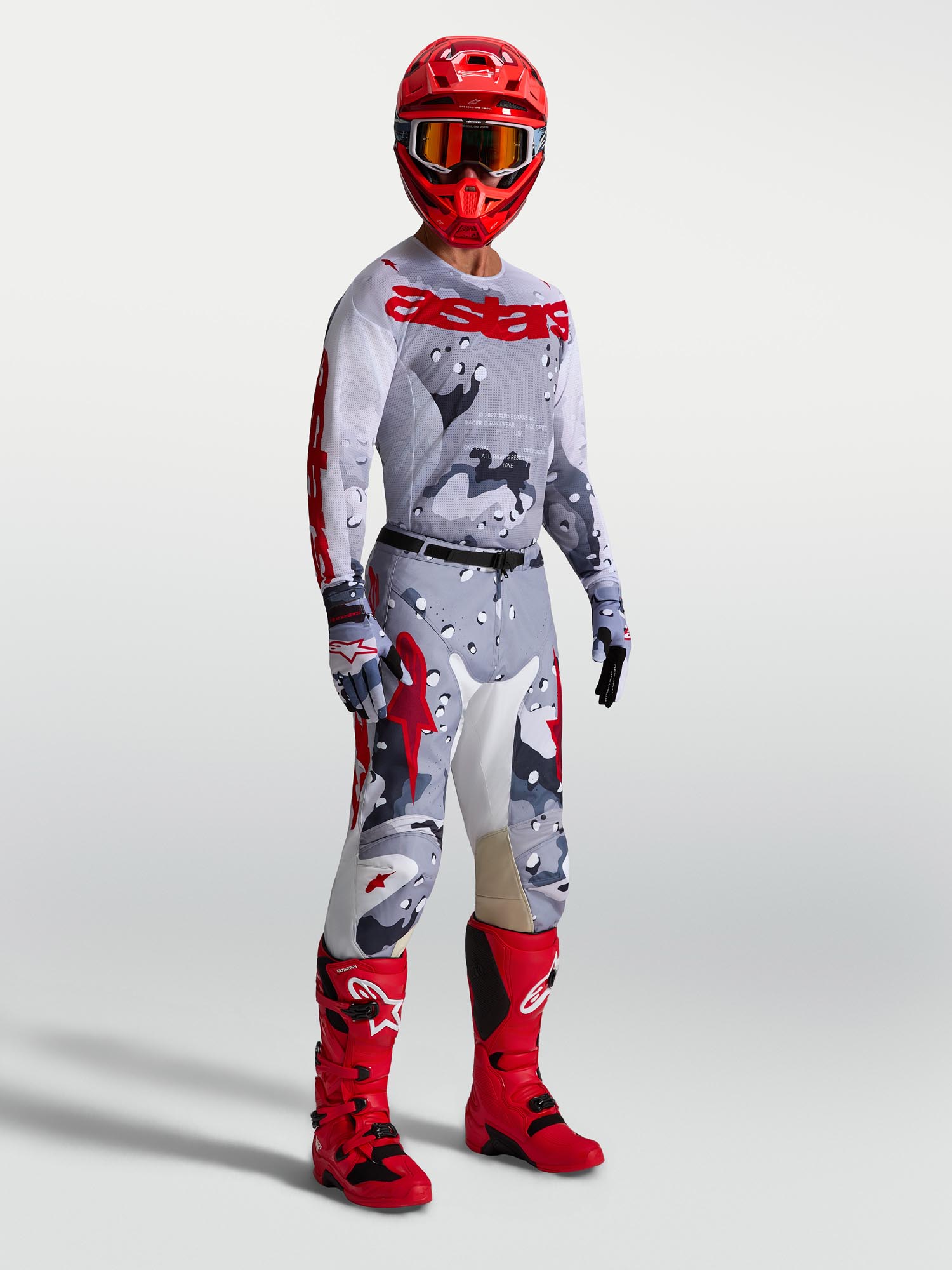 Alpinestars Racer Air Lone Motocrosstrøje S Figur 3