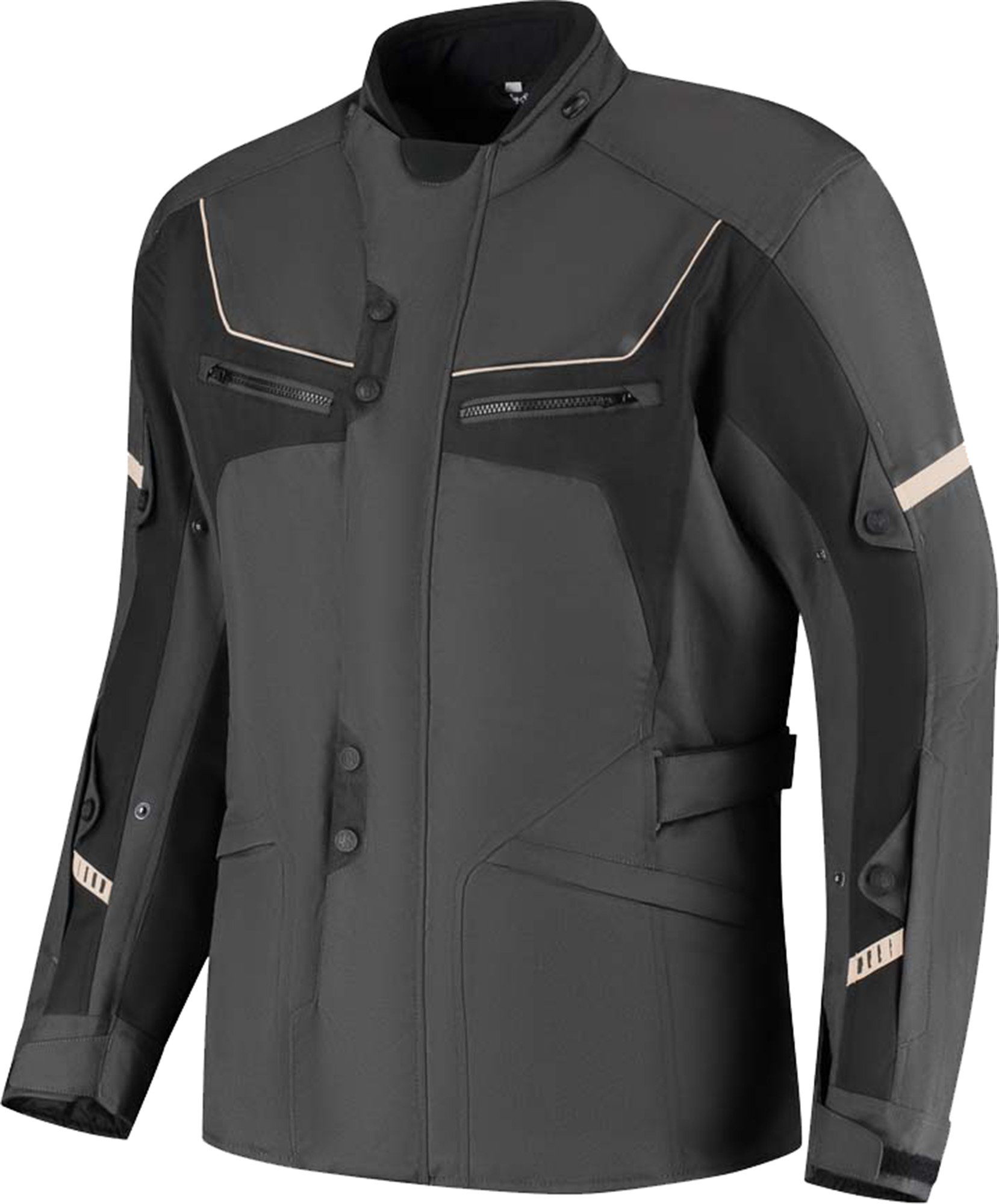 Rusty Stitches Super Luke waterproof Motorcycle Textil Jacket 8XL Figure 1