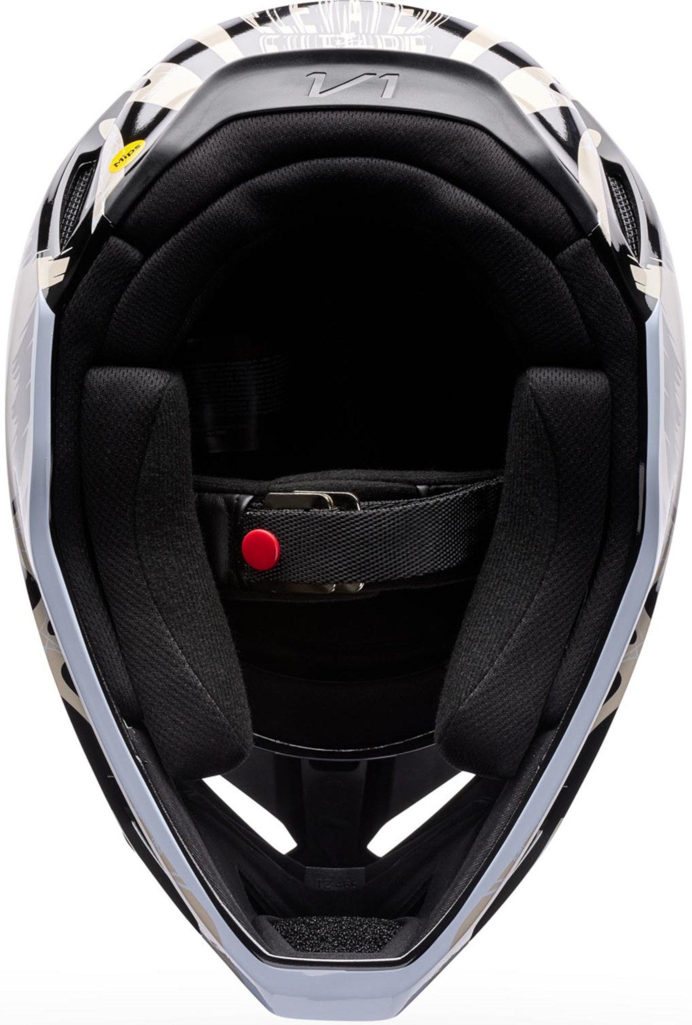 FOX V1 Diffuse Special Edition Casco da motocross giovanile nero/beige Y/L (52/53) Figura 6