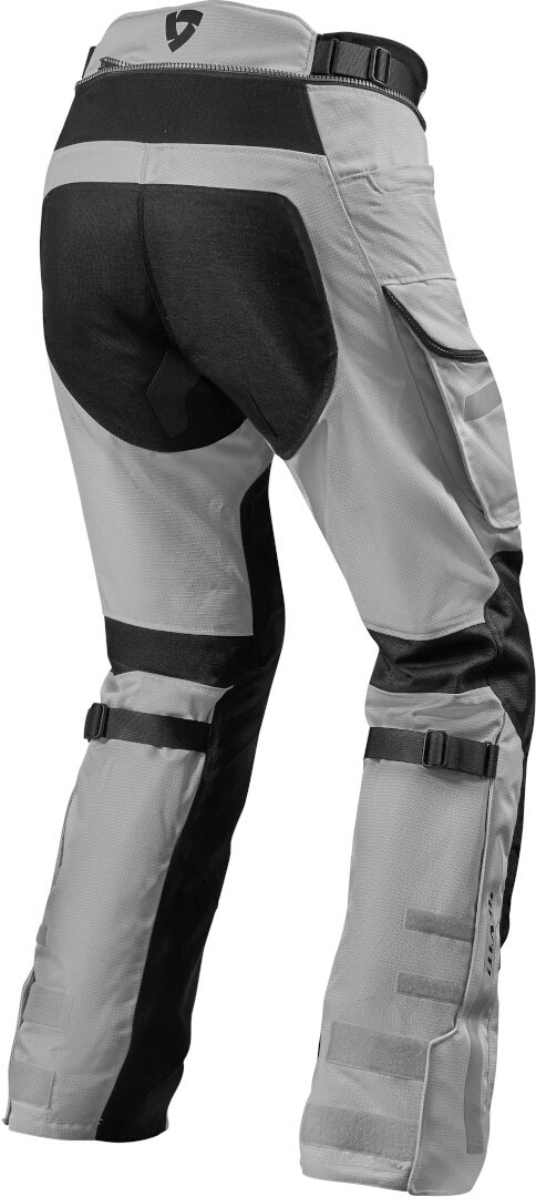 Revit Sand 4 H2O Motorrad Textilhose silber/schwarz Lang M Abbildung 2