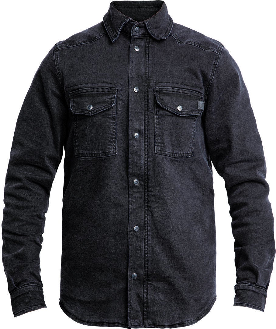 John Doe Motoshirt XTM Denim Camicia da moto nero L Figura 2
