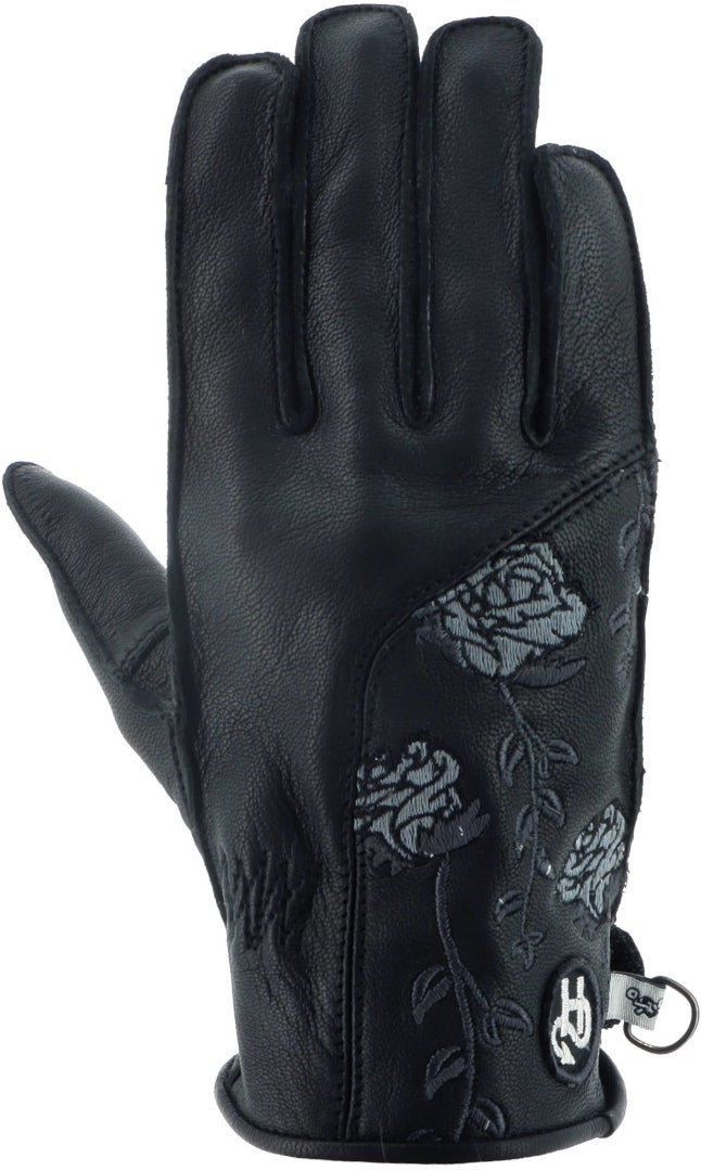 Helstons Flower Motorcykelhandsker til damer Sort 8 Figur 1