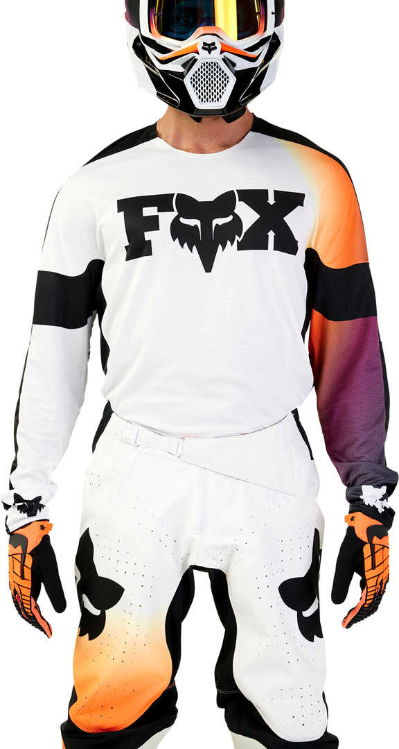 FOX 360 Streak Motocross Jersey weiß M Abbildung 4