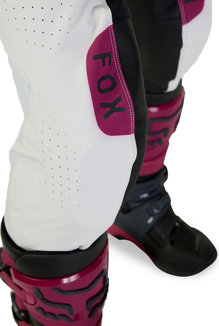 FOX Flexair Optical Motocross Bukser til damer lysegrå/sort 6 Figur 7