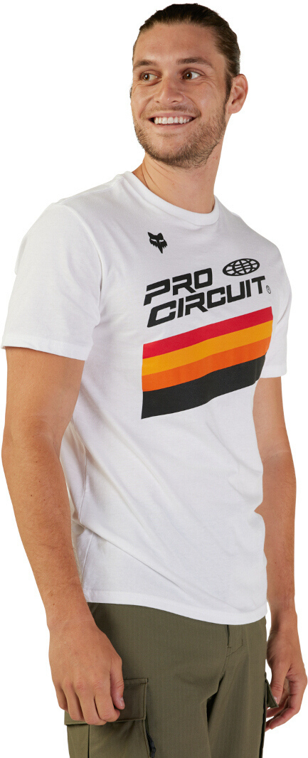 FOX Pro Circuit Premium 2023 Triko bílá M Obrázek 3