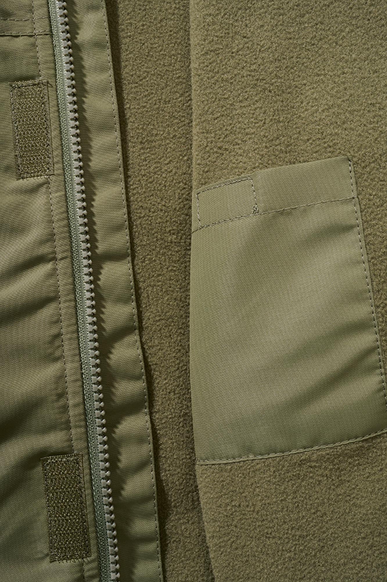 Brandit Frontzip Windbreaker Kinderjas Olive 122-128 Figuur 4