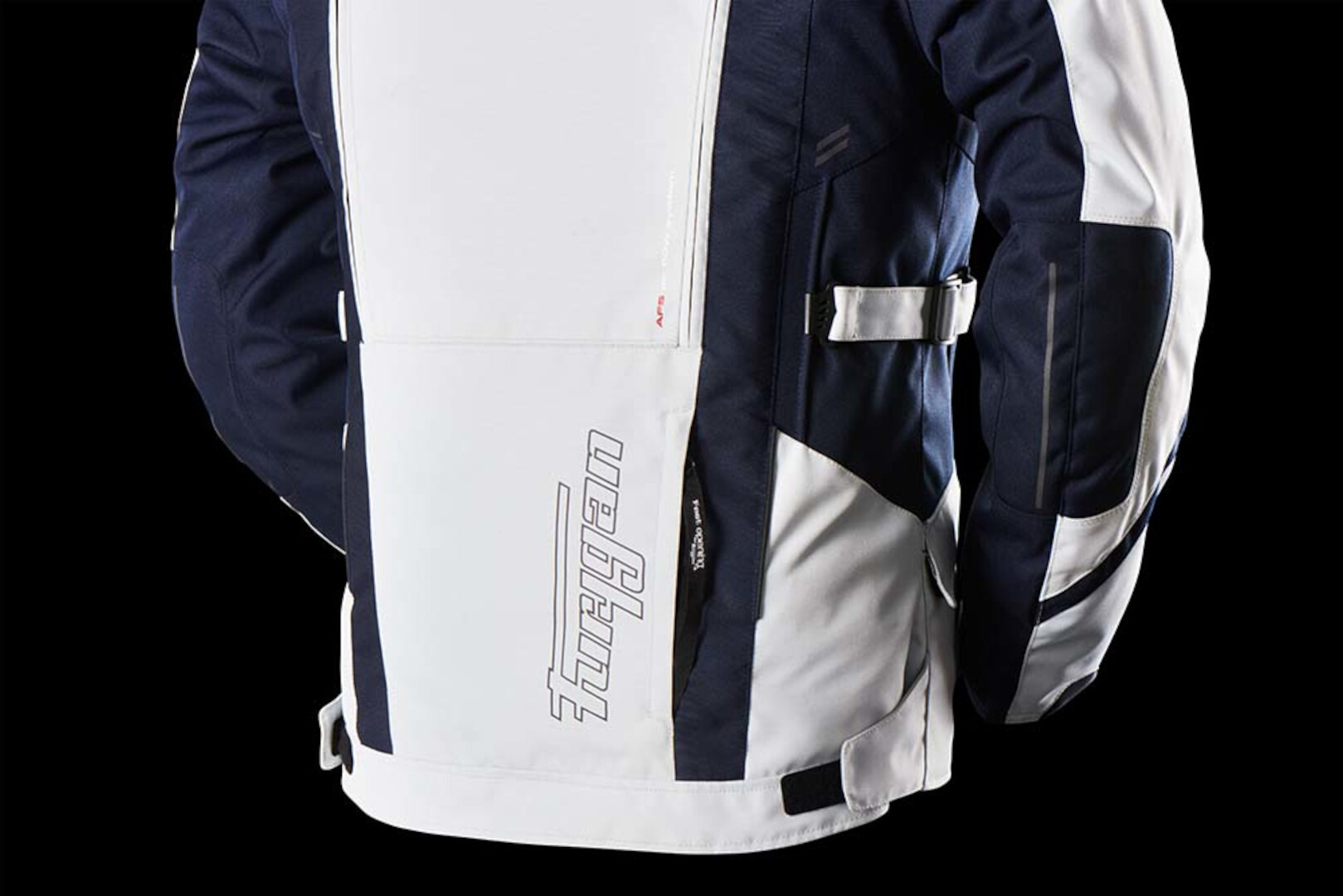 Furygan Brooks Motorcycle Textile Jacket white/blue/red M Figure 7