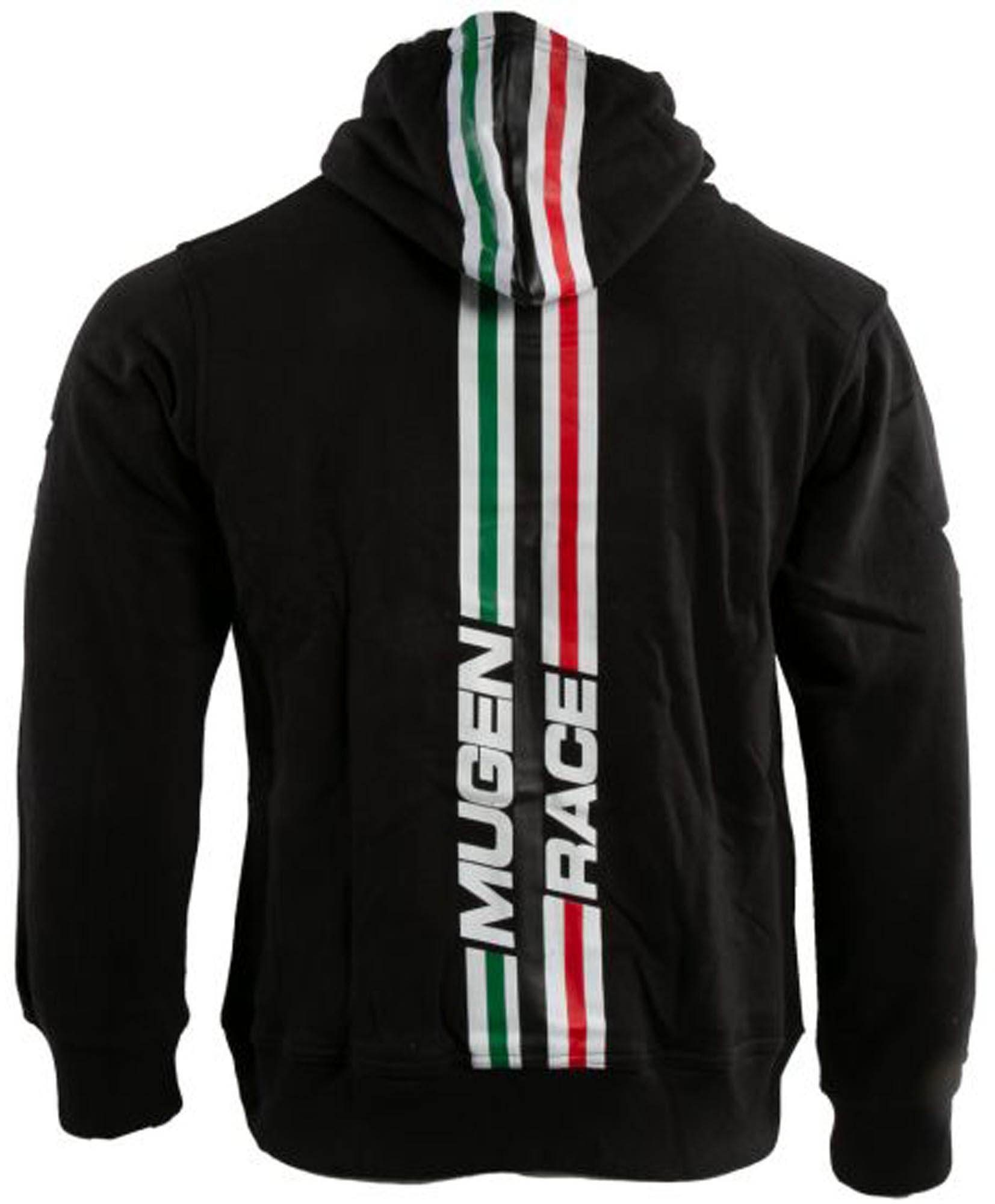 MUGENRACE Stripe Hoodie Балахон чёрный S Рисунок 2