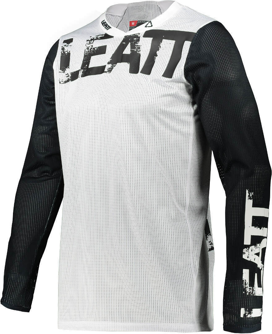 Leatt Moto 4.5 X-Flow Motorcross Jersey Wit L Figuur 3