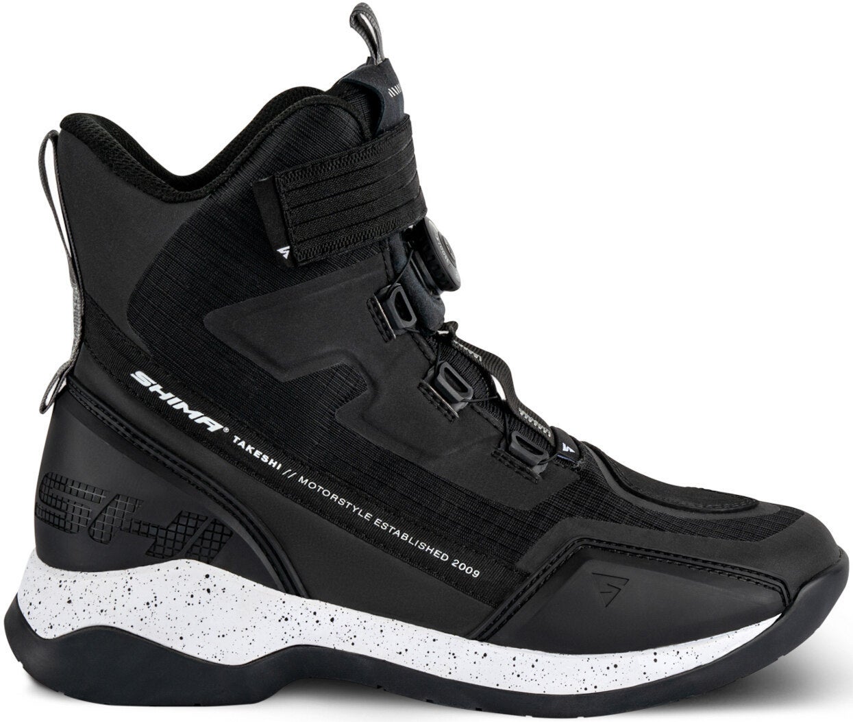 SHIMA Takeshi Botas de Motocicleta preto/branco 44 Figura 2