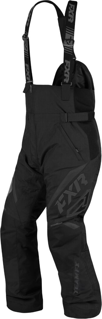 FXR Team FX 2023 Snescooter Bib Bukser Sort 5XL Figur 1