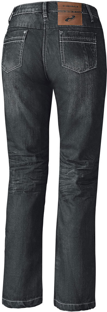 Held Crane Denim Dame Motorcykel Jeans Sort 36 Figur 2