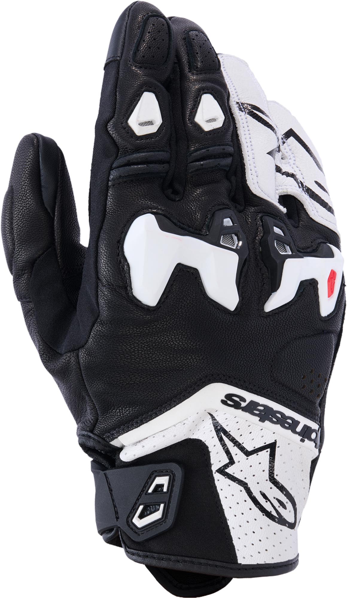 Alpinestars SP-R Tech Mănuși de motocicletă alb/negru L Figura 1