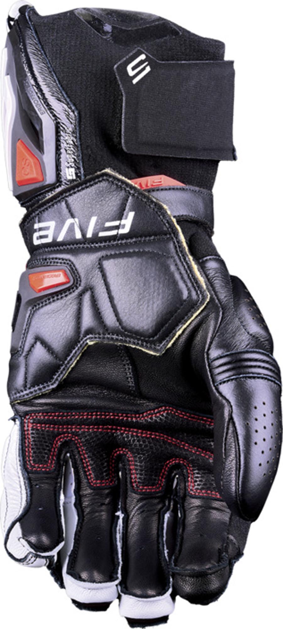 Five RFX1 Evo Guantes de moto Negro/Blanco S Figura 2
