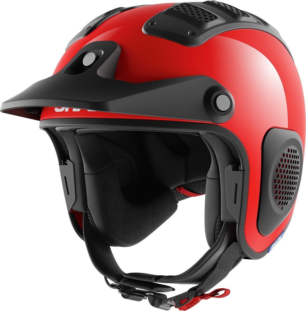 Shark ATV-Drak Blank Casco off-Road rosso L (59/60) Figura 1