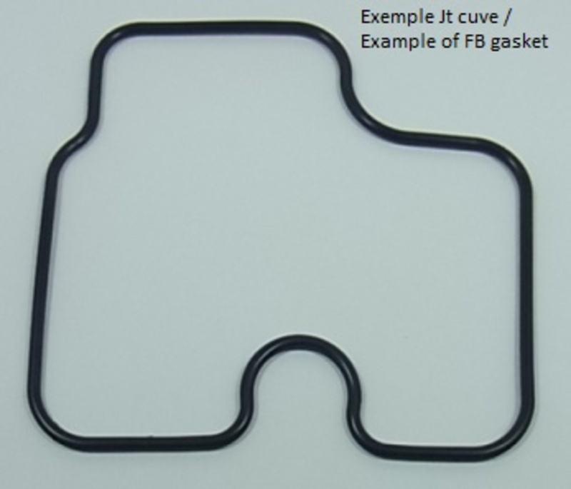 Tourmax Float Bowl Gasket (4 Units) Honda GL1500C Figure 2