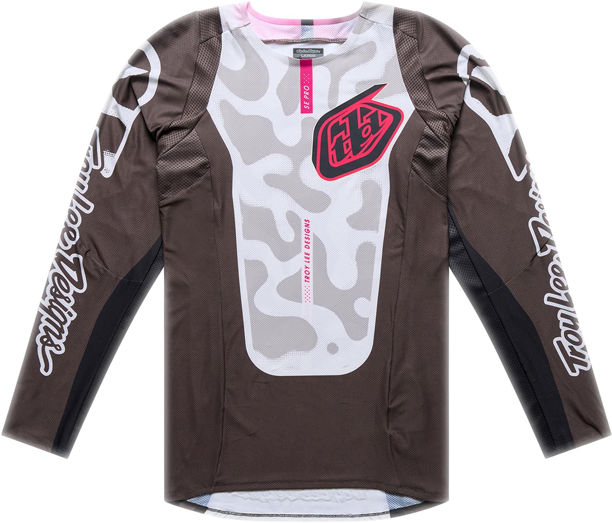 Troy Lee Designs SE Pro Myth Tricou de motocross Gri închis XXL Figura 1