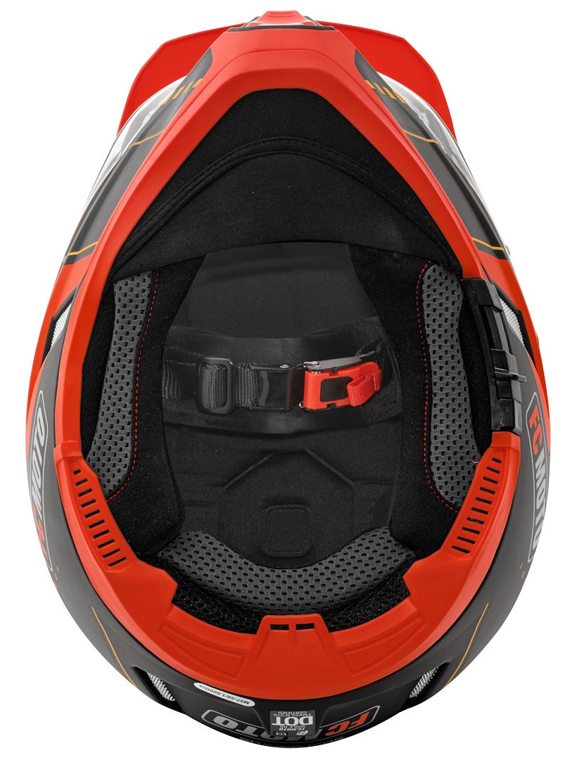 FC-Moto Merkur Pro Air Casco Enduro nero/rosso L Figura 10