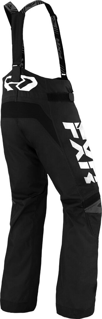 FXR RRX 2025 waterproof Snowmobile Bib Pants black/white XL Figure 2
