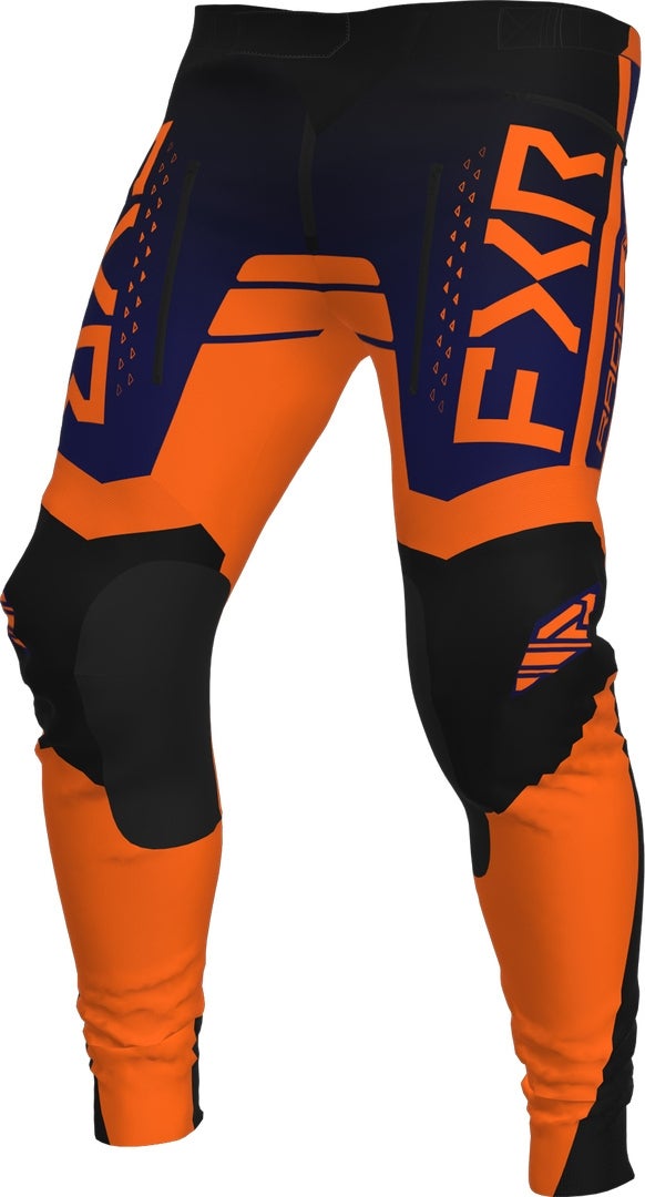 FXR Contender Off-Road Motocross bukser orange/sort 40 Figur 1