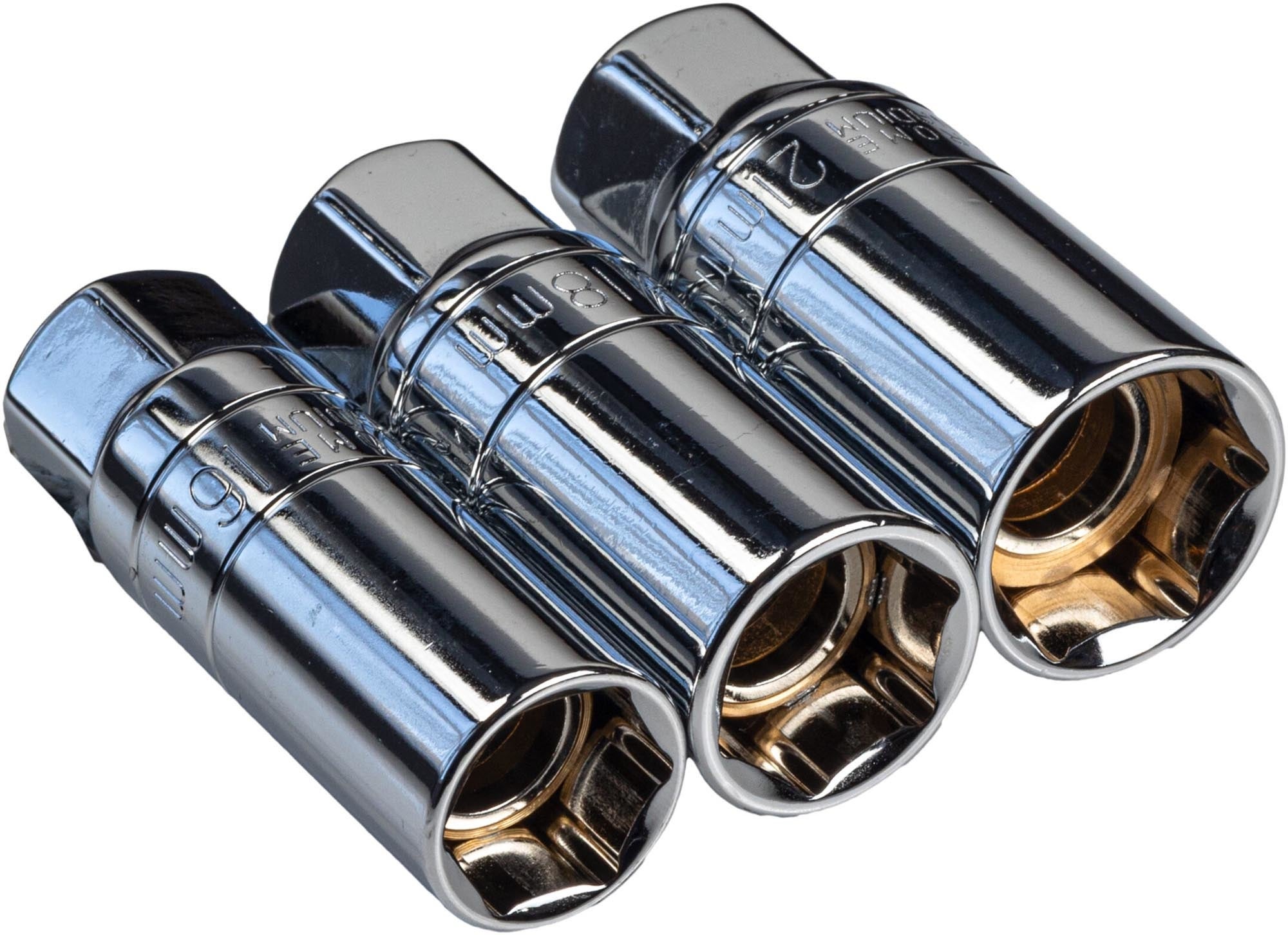 Riderr 3-teiliges Set magnetischer Zündkerzensteckschlüssel Abbildung 2