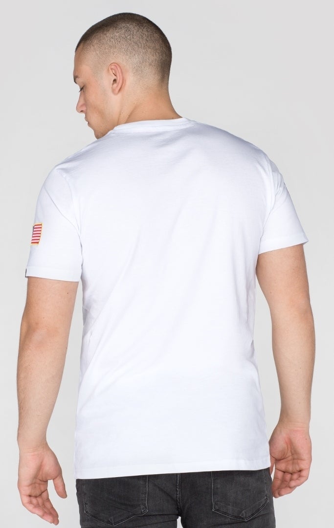 Alpha Industries NASA T-Shirt weiß S Abbildung 6