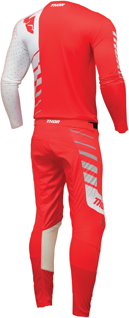 Thor Prime Analog Motorcross broek rood/wit 32 Figuur 5