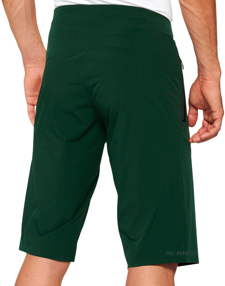 100% Celium Pantaloni scurți pentru bicicletă Verde închis 30 Figura 2
