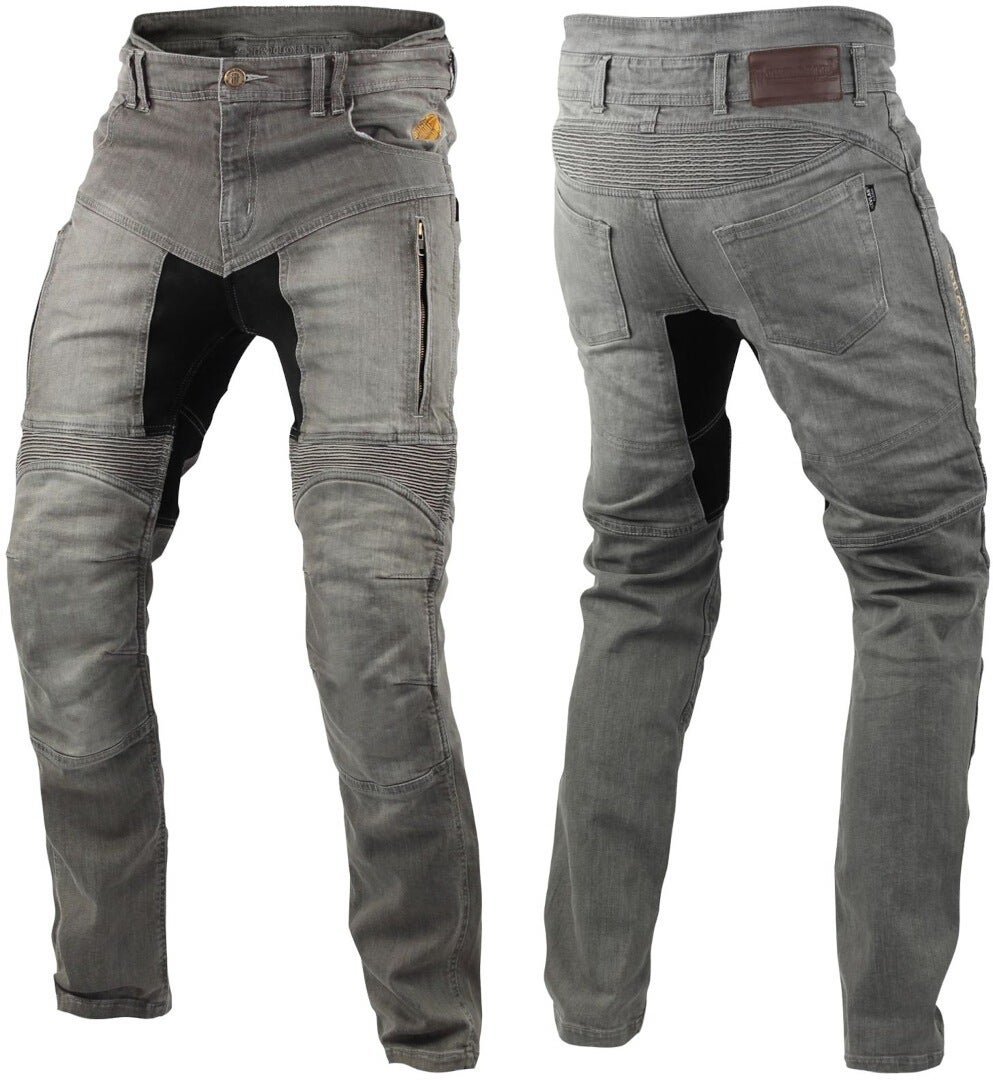 Trilobite Parado Doublelayer Slim Motorrad Jeans hellgrau 38/34 Abbildung 3