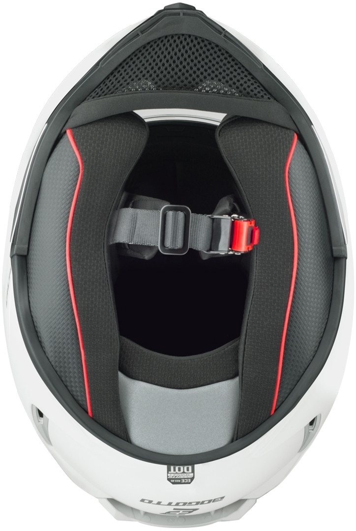 Bogotto FF110 Casco bianco opaco S Figura 5