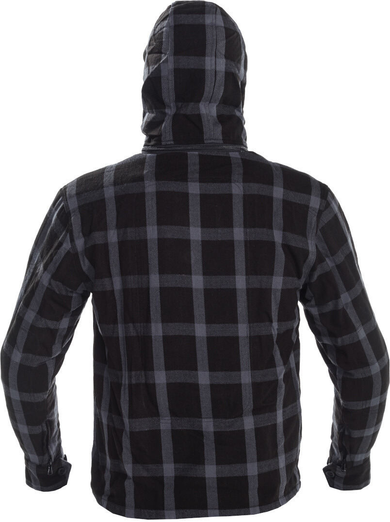 Richa Lumber Jaqueta têxtil da motocicleta preto/cinza 3XL Figura 2