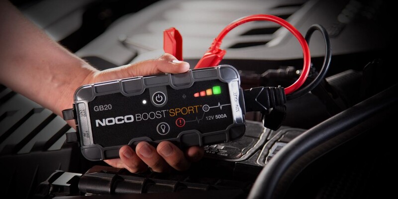 NOCO GB20 Batteri Jump Starter Lithium 12V 500A Figur 6
