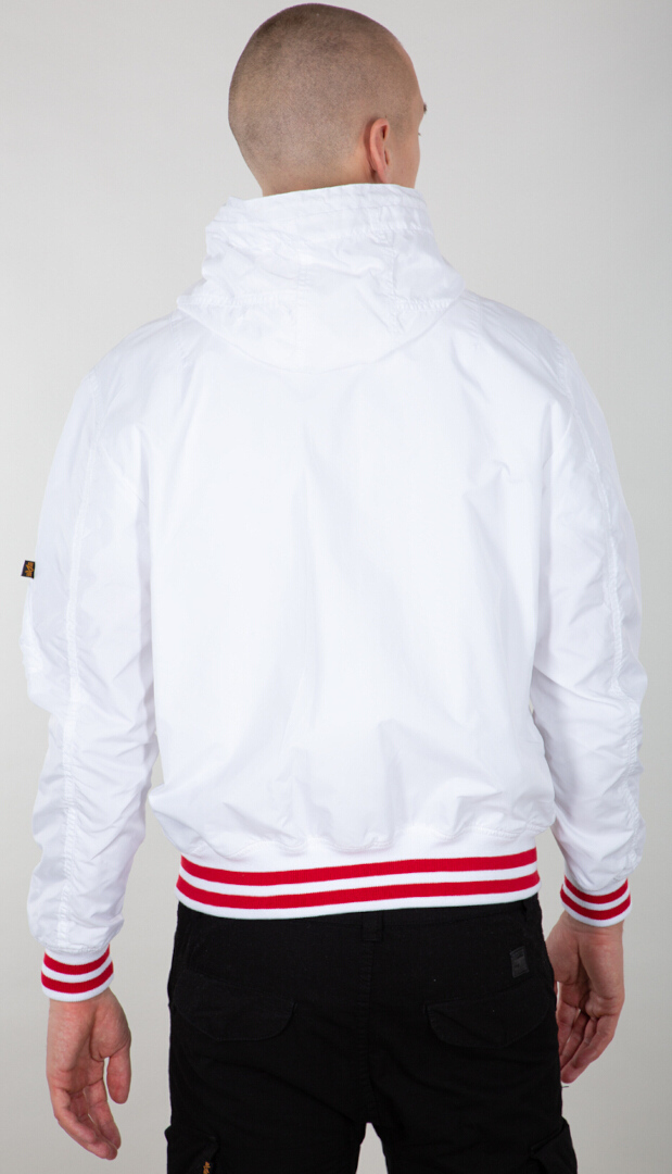 Alpha Industries MA-1 LW Hooded PZ Jachetă alb XL Figura 2