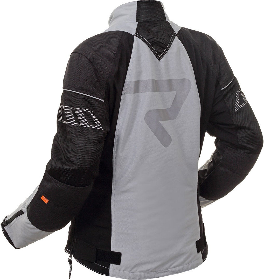 Rukka StretchAir Dames Motorfiets Textiel Jas grijs 38 Figuur 2