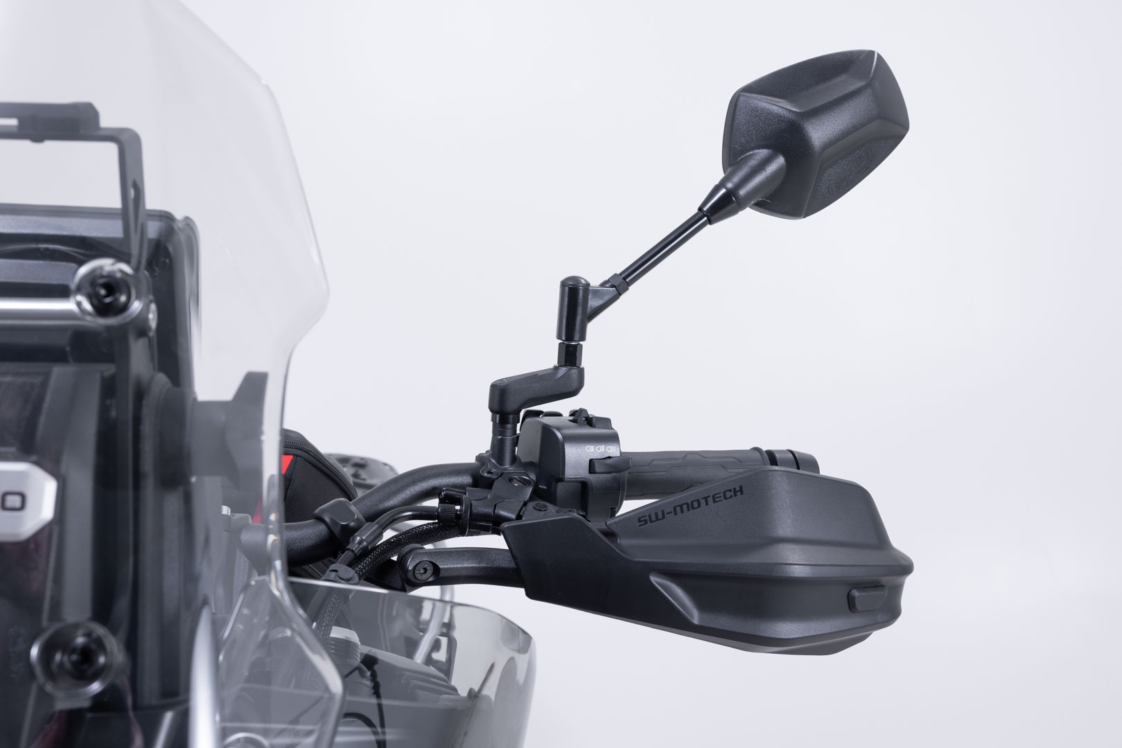 Extensia oglinzii SW-Motech - Neagră. CFMoto 800MT-X (24-). Figura 3