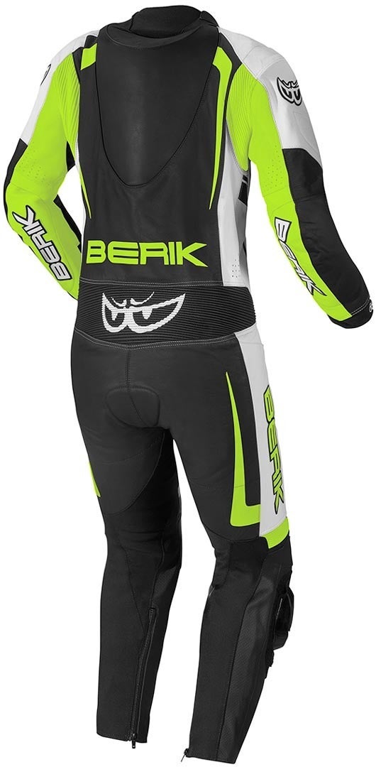 Berik Race-X Ét stykke læderdragt sort/hvid/gul 50 Figur 2