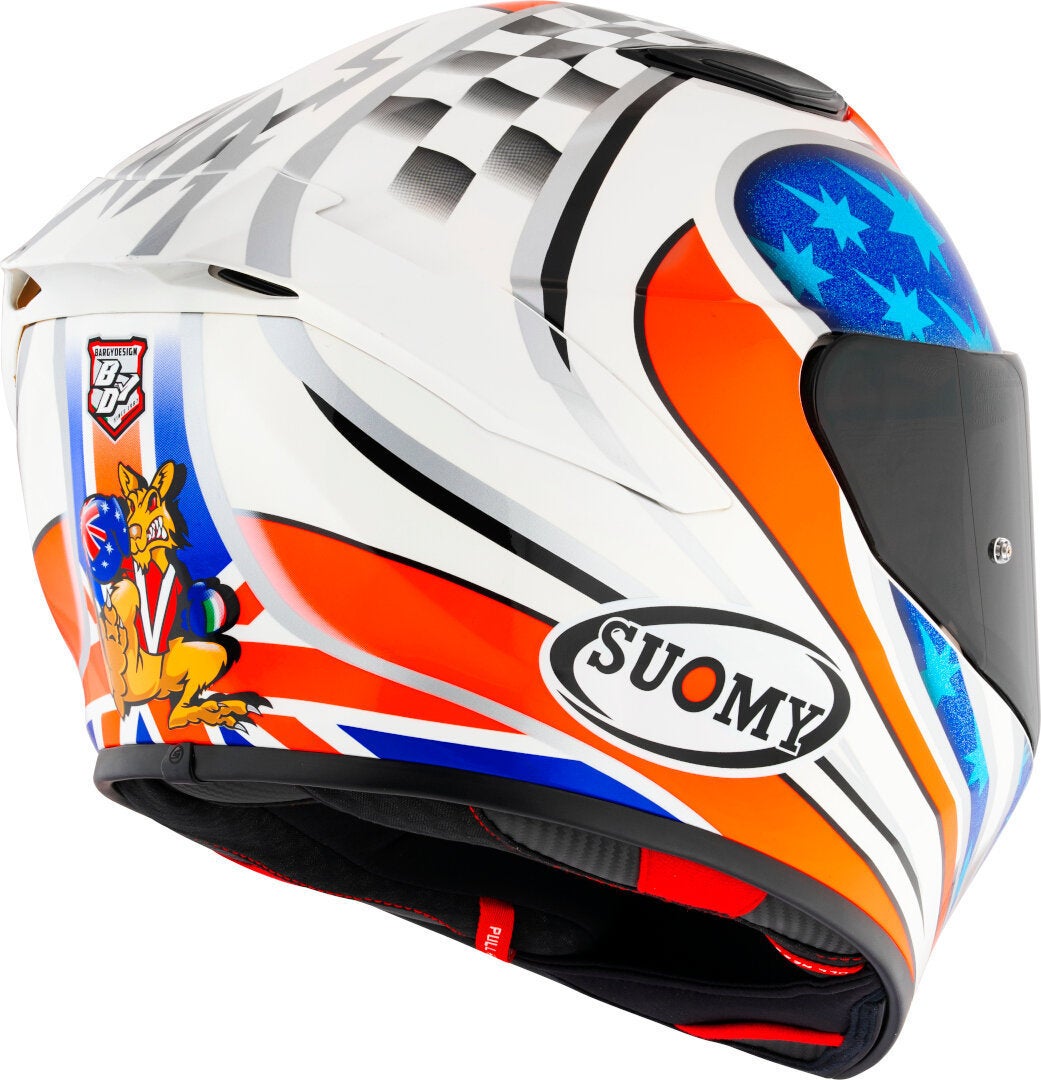 Suomy Track-1 Troy Bayliss Replica 2002 E06 Casco L (59/60) Figura 9