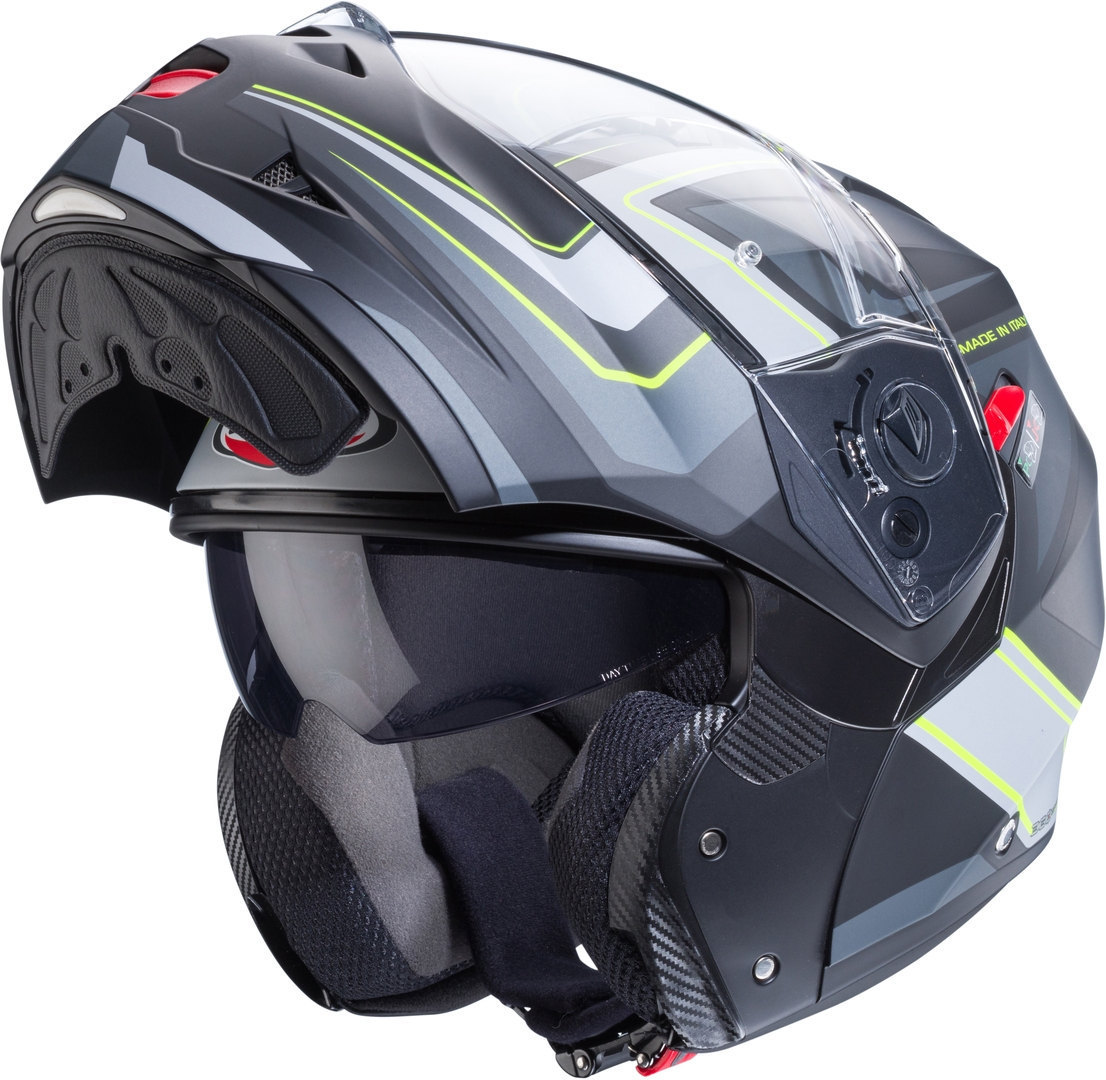 Caberg Duke X Tour Casco grigio/giallo L (59/60) Figura 4